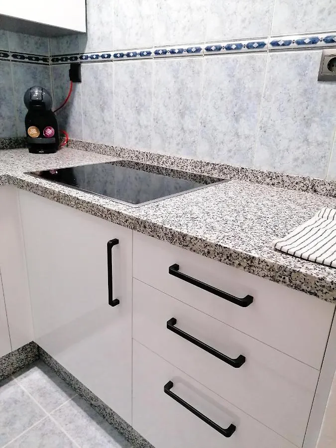 Апартаменты Comfortable Studio With Sea View In Benalmadena 30 M² Pool