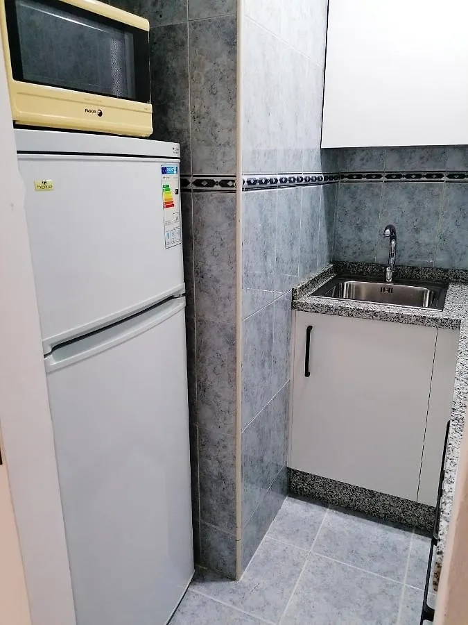 Апартаменты Comfortable Studio With Sea View In Benalmadena 30 M² Pool